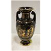 Image 1 : ADIS HANDMADE IN GREECE 24 C GOLD RIMMED VASE