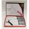 NEW KITCHEN KING 6 PIECE KITCHEN KNIFE SET