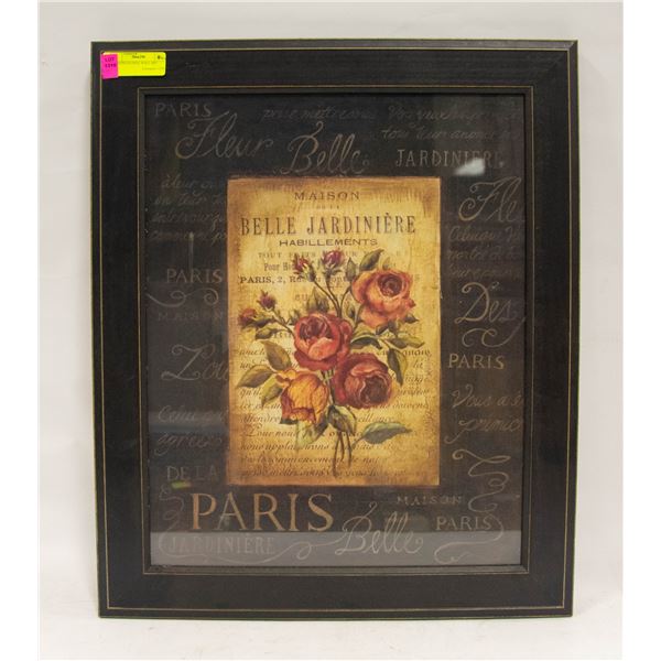 HANGING FLORAL WALL ART