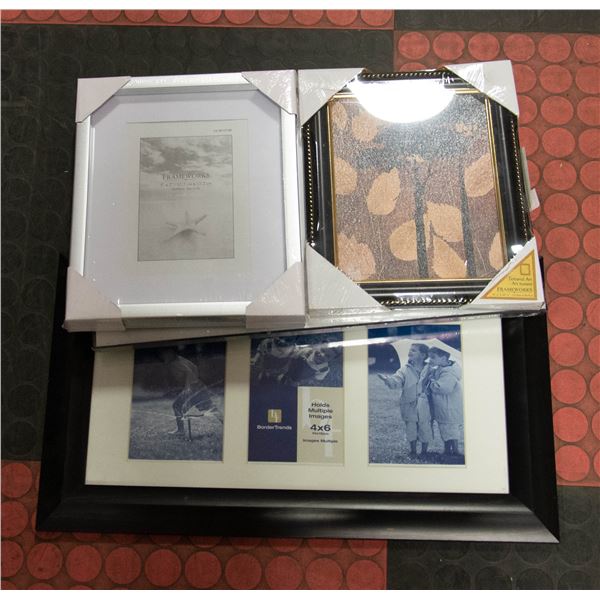 4 NEW SMALL PICTURE FRAMES