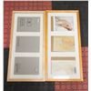 Image 1 : IKEA 3 POCKET PICTURE FRAMES PAIR "RIBBA"