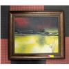 Image 1 : ABSTRACT DESIGN ORIGINAL OIL ON CANVAS FRAMED