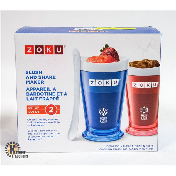 NEW 2-PACK ZOKU SLUSH & SHAKE