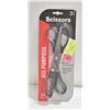 Image 1 : NEW SEALED 3 PACK STAINLESS STEEL SCISSORS
