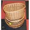 WICKER BASKET SET OF 3