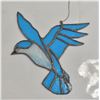 Image 1 : STAINED GLASS BLUEBIRD SUN CATCHER