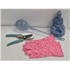 Image 1 : NEW GARDENA PRUNING SHEARS,GLOVES,