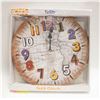 Image 1 : NEW WORLD MAP WALL CLOCK