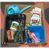 Image 1 : BOX OF GARDEN TOOLS AND LARGE ASSORTMENT