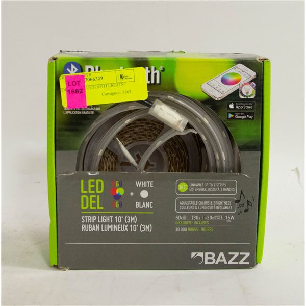 COLOURED BLUETOOTH LIGHTS