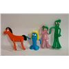 Image 1 : VINTAGE GUMBY ACTION FIGURES