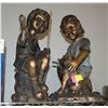 Image 1 : 2 GARDEN BOYS APPROX 15 INCHES TALL