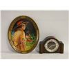Image 1 : ANTIQUE CLOCK & COCA COLA SERVING