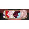 Image 1 : BOX FULL OF ASSORTED FABRICS,TABLE CLOTHS,