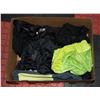Image 1 : BOX OF VARIOUS HIKING/CAMPING/BOATING BAGS