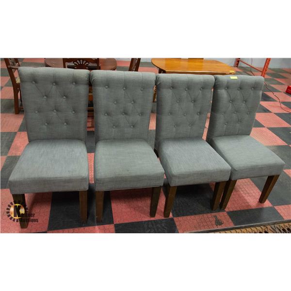 4 KITCHEN CHAIRS