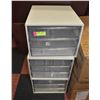 Image 1 : SET OF 3 STORAGE BOXES WITH DRAWERS AND