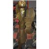 Image 1 : LIFE SIZE BRASS VINTAGE APPROX 5FT