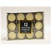 Image 1 : PACK OF 12 VOTIVE CANDLES 40GR