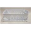 Image 1 : STERILITE 2PC ULTRA SINK SET WHITE