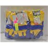 Image 1 : 4 NEW PAIRS OF BLUE YELLOW BDG SZ LARGE LINED