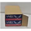 UVEX SAFETY GLASSES S0604X BLK / 50-50 QTY: 10