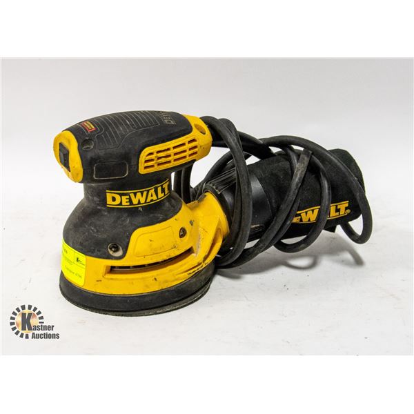 DEWALT SANDER, TESTED