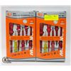 2 PACKS OF INSULATED SCREWDRIVER SETS