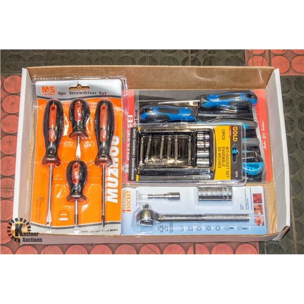 FLAT OF NEW TOOL SETS