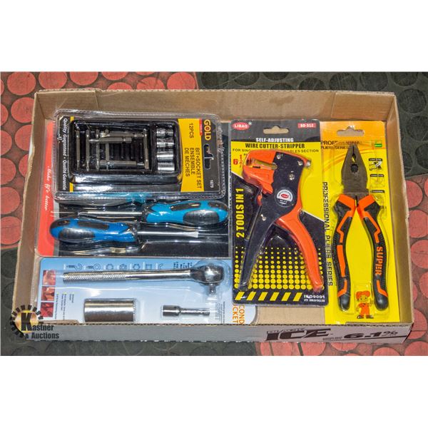 FLAT OF NEW TOOL SETS