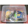 BIN WITH MISC. TOOLS SER. #1131026