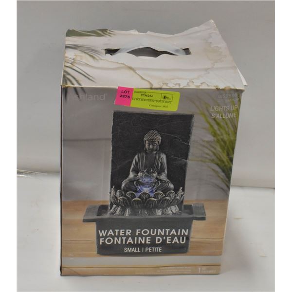 BUDDHA WATER FOUNTIAN IN BOX