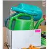 Image 1 : LOT OF 3 WATER GARDENING JUGS