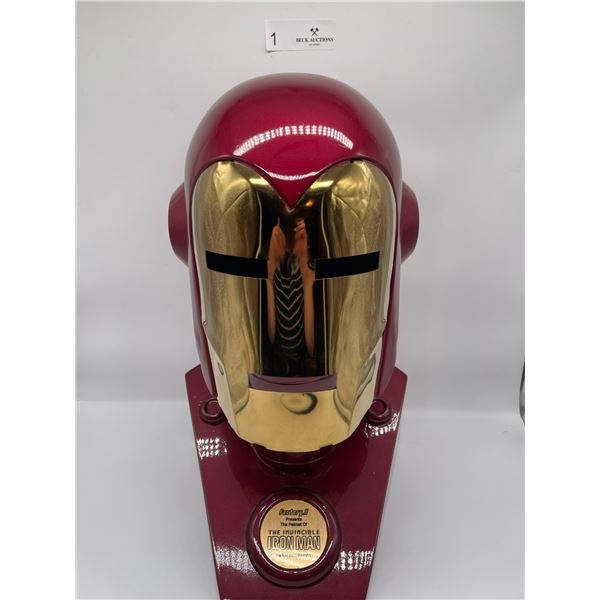 iron man helmet auction Signed Stan Lee Windlass Studios Premium Mark III (260 ARMORI STEELE Iron Man. Mark 1 Helmet.