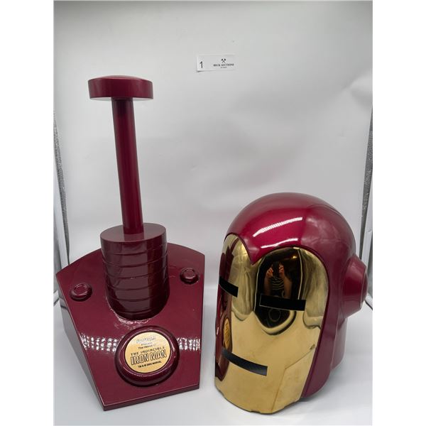 factory x iron man helmet Iron Man Factory X The Invincible Ironman TM 2002 Marvel Limited Edition of  #411 of 1515 With Paperw