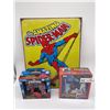 Image 1 : Spider Man Metal Sign & Toys Puzzel & Egg