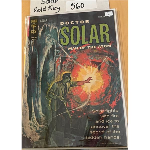 Gold Key Doctor Solar 7 Assorted Issues Beck Auctions Inc Gold key doctor solar 7 assorted issues beck auctions inc