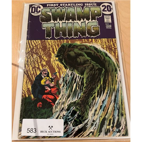 DC Swamp Thing Number 1 Beck Auctions Inc Dc swamp thing number 1 beck auctions inc