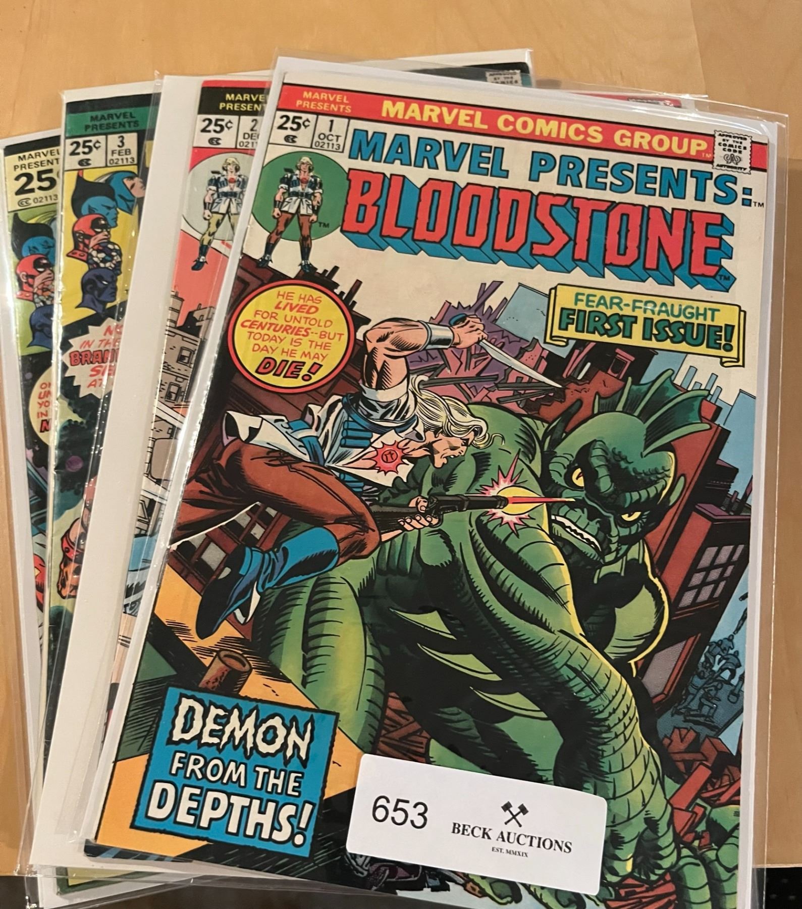 Marvel Numbers 2 Marvel Presents, Numbers 1, 2, 3 and 6 - Beck Auctions Inc.