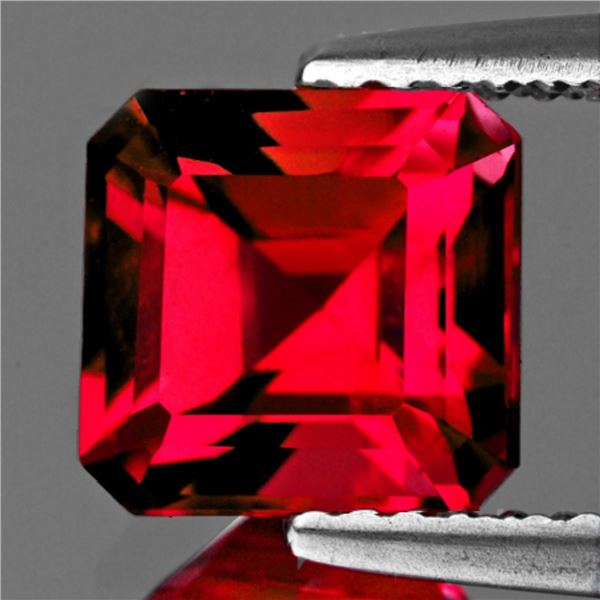 Natural Crimson Red Brazil Topaz {Flawless-VVS1}