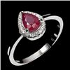 Image 1 : Natural Pigeon Blood Red Ruby Ring