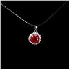 Image 2 : Natural Red Ruby Pendant