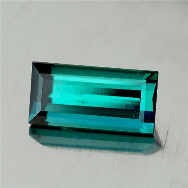 Natural Blue Green Tourmaline 8x4 MM{VVS}
