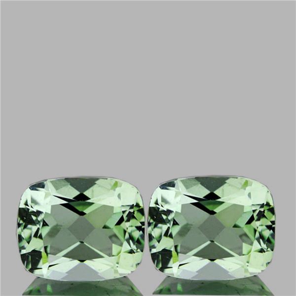 Natural Cushion Green Tea Amethyst {Flawless-VVS1}