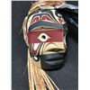 Image 3 : West Coast Native Hand Carved Warrior Mask
