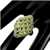 Image 3 : Natural Unheated  Peridot Sapphire Ring