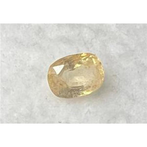 Natural Yellow Ceylon Sapphire...3.165 cts