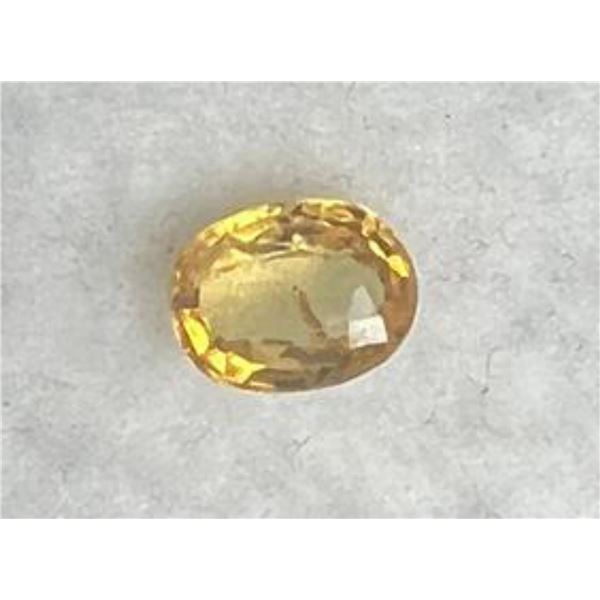 Natural Intense Yellow Ceylon Sapphire...1.645cts