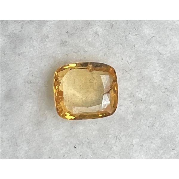 Natural Intense Yellow Ceylon Sapphire...3.01 Cts