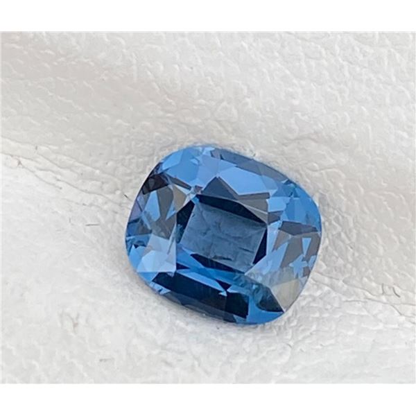 Natural Cushion  Blue Spinel 1.09 Cts- Untreated